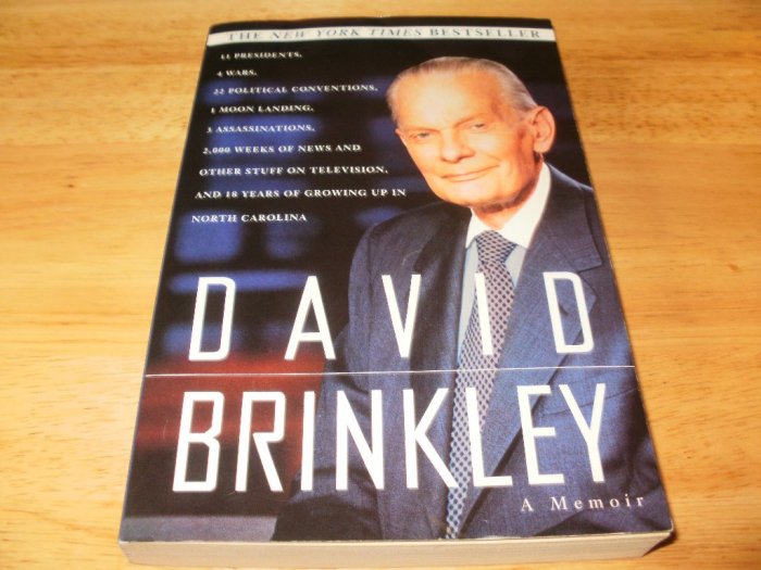 David Brinkley: A Memoir - Paperback, David Brinkley (1996)
