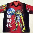 Cool Anime Shirt Men's Large Red