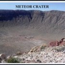 METEOR CRATER, Arizona, Photo Postcard, AZ Route 66