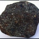 NWA869 African Meteorite Postcard, Shows Colorful Slice