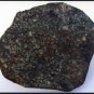 NWA869 African Meteorite Postcard, Shows Colorful Slice