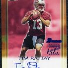 2000 Bowman TIM RATTAY Certified Signed RC 49ers
