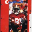 49ers Jerry Rice Notebook Dividers, 3 Different, Rare