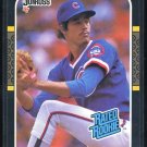 1987 Donruss #36 GREG MADDUX Rookie Card RC Cubs Braves