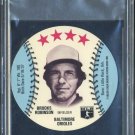 1976 Isaly's Disc BROOKS ROBINSON PSA 10 Orioles HOF