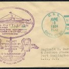 1934 USS Cuttlefish 1st Day Commission Event Cover