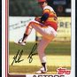 1982 Topps #90 NOLAN RYAN Card Astros, HOF