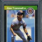 1989 Donruss #180 ALAN TRAMMELL Card PSA 10 Tigers