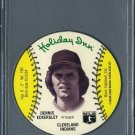 1977 Holiday Inn Discs DENNIS ECKERSLEY PSA 10 Indians