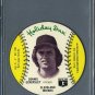 1977 Holiday Inn Discs DENNIS ECKERSLEY PSA 10 Indians