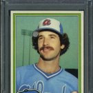 1981 Topps #44 LARRY McWILLIAMS Card PSA 10 Braves