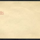 1925 Pre-Paid Envelope with Albino Error U481 EFO
