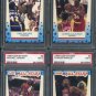 1989 Fleer Basketball Stickers PSA Graded Set, Jordan+