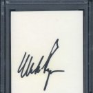 MIKE RYAN Signed Card PSA/DNA Redsox/Phillies Catcher