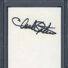 CLAUDE OSTEEN Signed/Auto Card PSA/DNA Dodgers