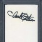 CLAUDE OSTEEN Signed/Auto Card PSA/DNA Dodgers