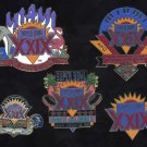 Super Bowl XXIX Pin Lot, 49ers vs Chargers, Steve Young