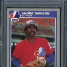 1985 Fleer #394 ANDRE DAWSON Card PSA 9 Expos
