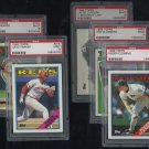 1988 Topps Baseball PSA Graded Lot; Clemens, Parker+