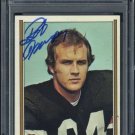 1974 Topps #210 BOB TRUMPY Auto Card PSA/DNA Bengals