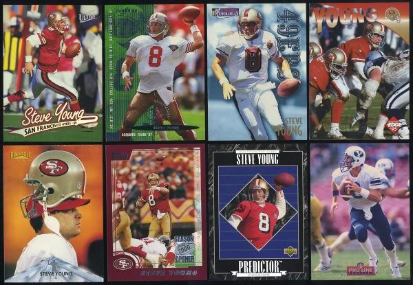 Steve Young Football Card (San Francisco 49ers) 1989 Pro Set #388 at  's Sports Collectibles Store