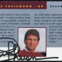 1991 Pro Line Port. JOE THEISMANN Certified Auto Card