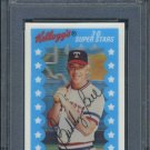 1982 Kellogg's #33 BUDDY BELL 3-D Card PSA 10 Yankees