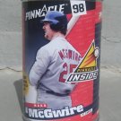 1998 Pinnacle Inside MARK McGWIRE Can, Unopened
