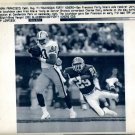 49ers JERRY RICE/Broncos Charles Dimry 1991 Wire Photo
