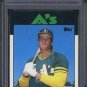 1986 Topps Traded #20T JOSE CANSECO RC PSA 10 Athletics