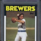 1986 Topps #267 PAUL MOLITOR Card PSA 9 Brewers HOF