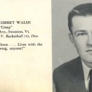 Actor M. EMMET WALSH 1954 Senior High School Yearbook