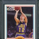 1990 Fleer #189 JOHN STOCKTON Card Graded PSA 10 Jazz
