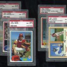 1981 Topps Baseball PSA Graded Lot; Cooper/Schmidt+