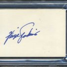 FERGIE/FERGUSON JENKINS Signed Index Card PSA/DNA HOF