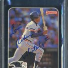 1987 Donruss All-Stars LOU WHITAKER Auto Card PSA/DNA