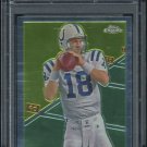 2009 Topps Chrome Chicle C40 PEYTON MANNING Card PSA 10