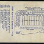 1958 Army vs Colgate Ticket, Heisman Pete Dawkins