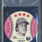 1977 Isaly's Discs GREG LUZINSKI Card PSA 10 Phillies