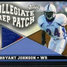2003 Topps DP&P BRYANT JOHNSON Jersey GU RC 65/75