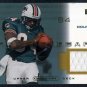 2001 UD Ovation CHRIS CHAMBERS GU Jersey RC Dolphins