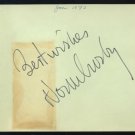 Comedian NORM CROSBY Signed Album Page PSA/DNA, Auto