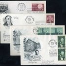 1959 US Stamp First Day Cover Lot (Lincoln, Oregon FDC+