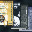 Pro Football HOF Induction Event Ticket Lot, 2001-04