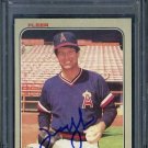 1983 Fleer #95 TOMMY JOHN Signed Card PSA/DNA Angels