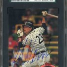 1991 Stadium Club ROBIN VENTURA Signed Card JSA, Auto
