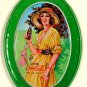Coca-Cola 6” x 4.5” Metal Plate, Retro Ad, Coke Soda