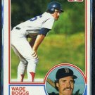 1983 Topps #498 WADE BOGGS RC Red Sox HOF NM+