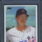 1985 Topps #612 MIKE ARMSTRONG Card PSA 9 Yankees