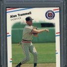 1988 Fleer #74 ALAN TRAMMELL Card PSA 10 Detroit Tigers
